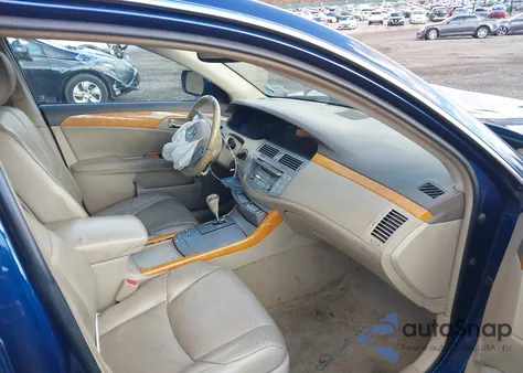 2007 Toyota Avalon Xls z USA, uszkodzony, nr VIN 4T1BK36B57U216003